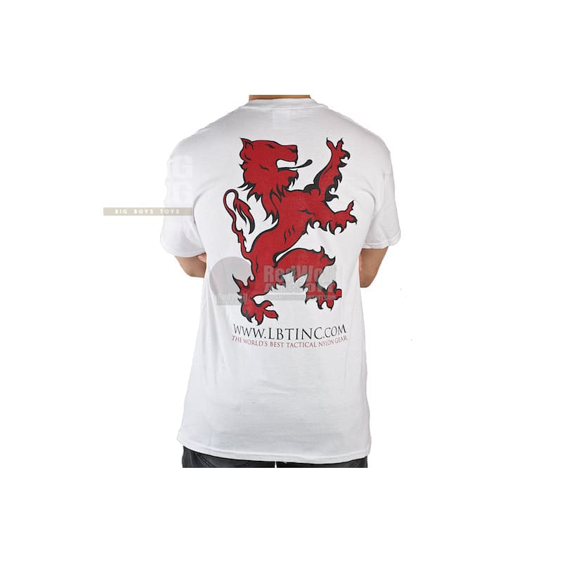 LBT T-Shirt - Large Size / White - Bang Bang Airsoft