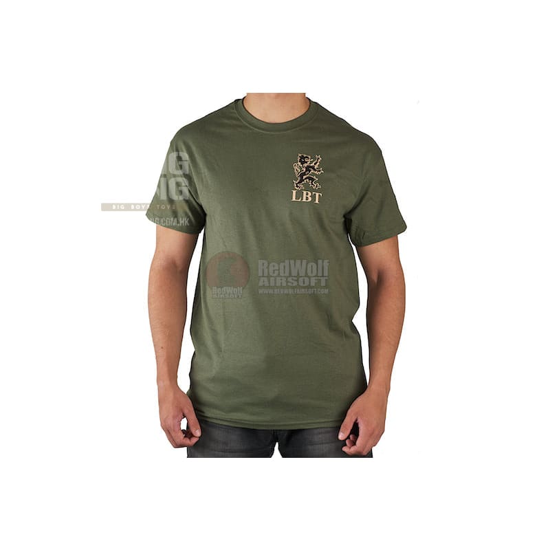 Lbt t-shirt - medium size / olive drab free shipping on sale