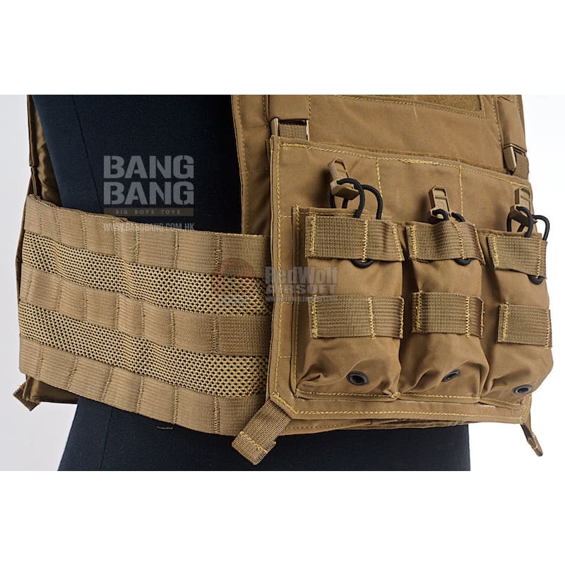 LBX Tactical Armatus II Plate Carrier (L Size / Coyote Brown - Bang Bang Airsoft