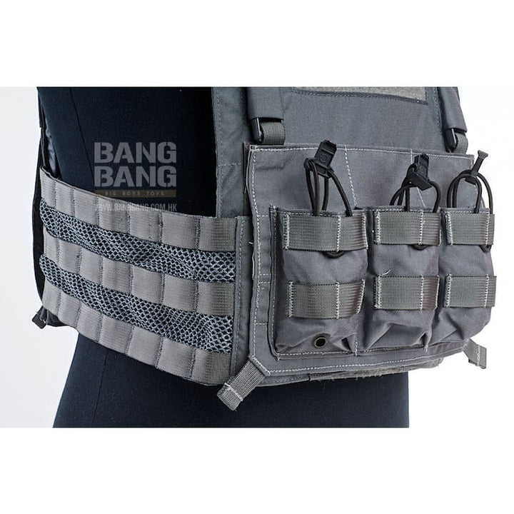LBX Tactical Armatus II Plate Carrier (L Size / Wolf Grey) - Bang Bang Airsoft