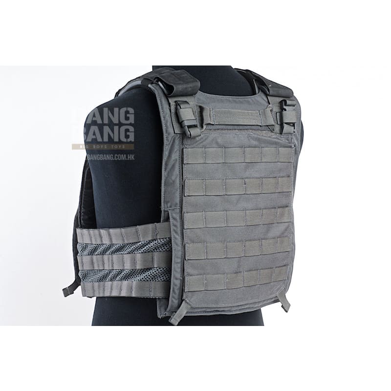 LBX Tactical Armatus II Plate Carrier (L Size / Wolf Grey) - Bang Bang Airsoft
