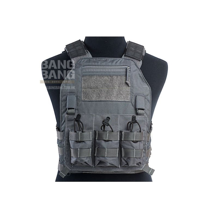 LBX Tactical Armatus II Plate Carrier (M Size / Wolf Grey) - Bang Bang Airsoft