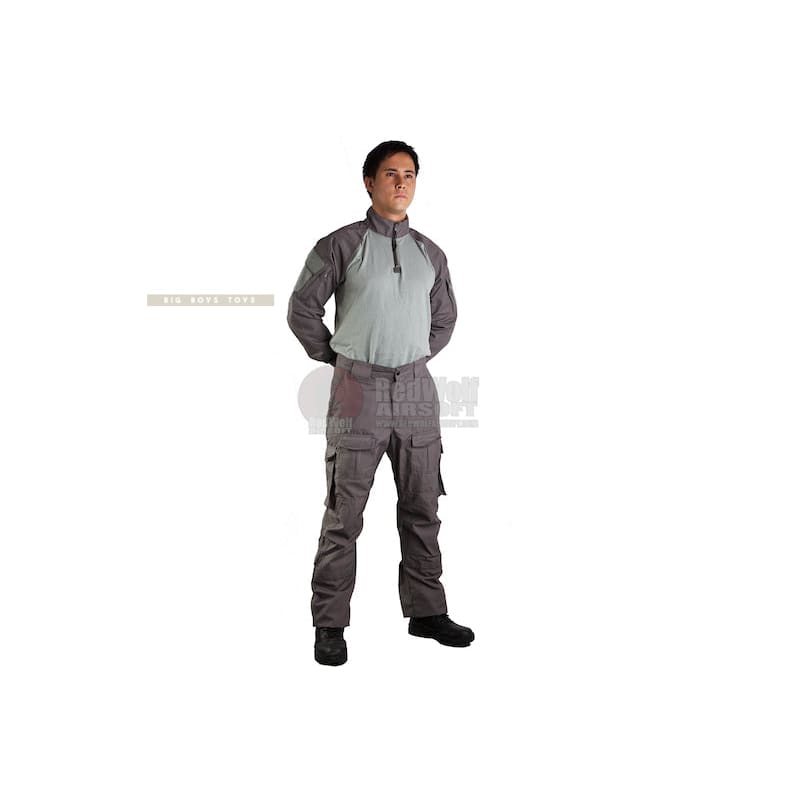 LBX Tactical Assaulter Shirt - L Size / Glacier Grey - Bang Bang Airsoft