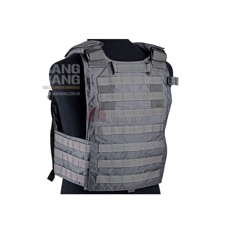 LBX Tactical Modular Plate Carrier - Wolf Grey - Bang Bang Airsoft