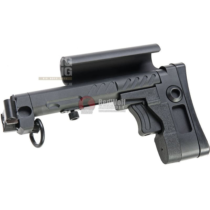 LCT Z - Series PT - 3 AK Classic Foldable Buttstock - Black - Bang Bang Airsoft