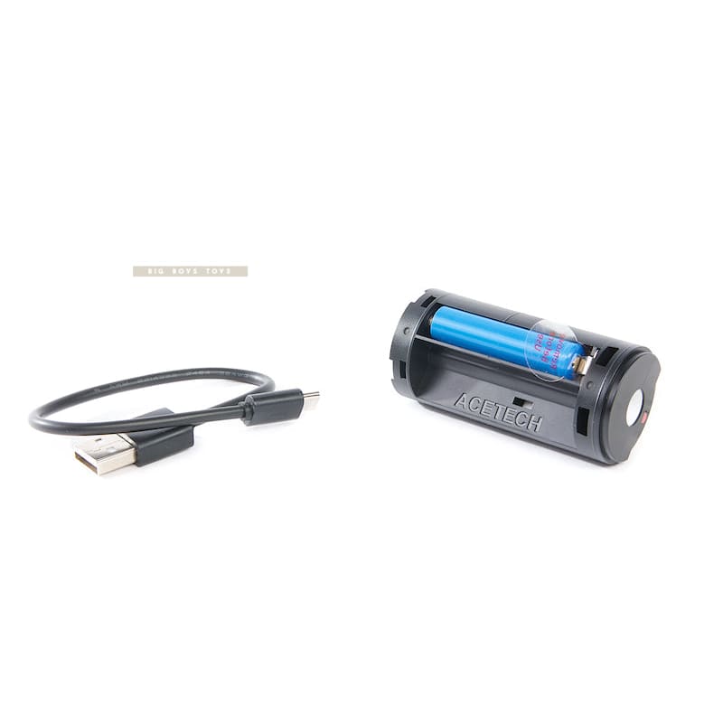 LCT Z - Series PUTNIK Silencer With ACETECH Tracer Unit (24x1.5mm CW) - Bang Bang Airsoft