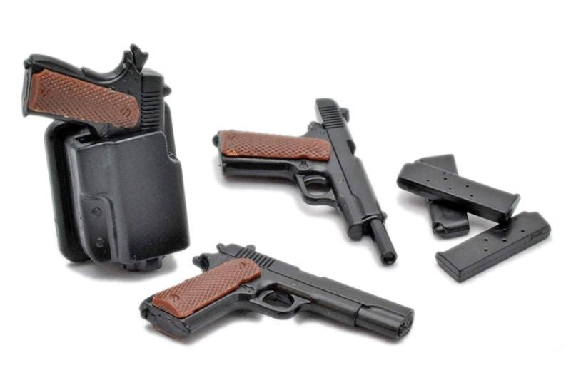 Little Armory TOMYTEC LA015 M1911A1 & Commander Type Mini Gun (1/12 Scale) - Bang Bang Airsoft