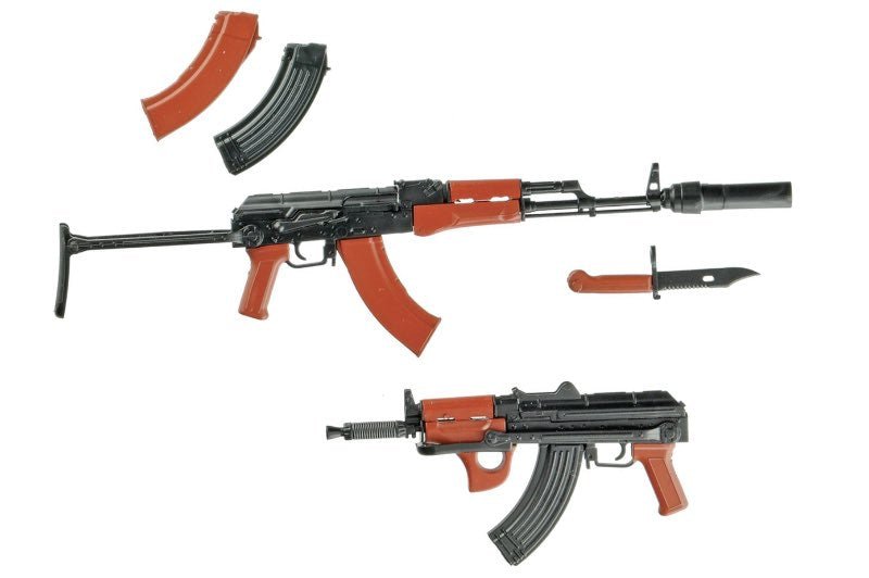 Little Armory TOMYTEC LA079 AKMS & AKMSU Type Mini Gun (1/12 Scale) - Bang Bang Airsoft