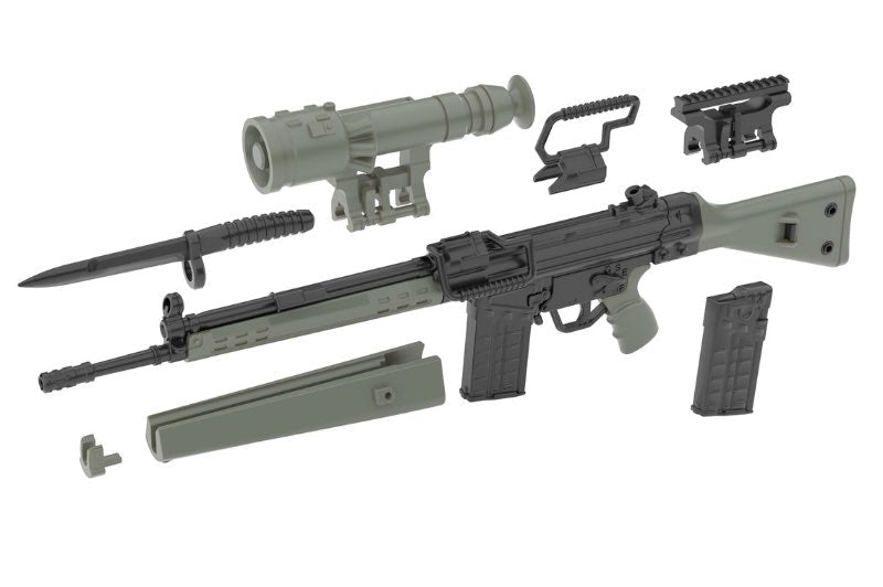 Little Armory TOMYTEC LA082 G3A3 Type Mini Gun (1/12 Scale) - Bang Bang Airsoft