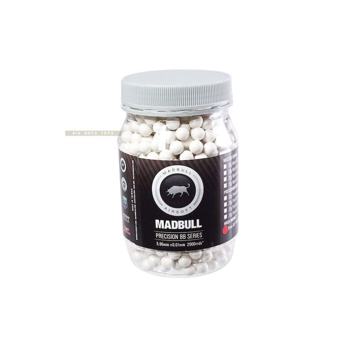 Madbull 0.48g High Impact 8mm BB 850rds - Bang Bang Airsoft