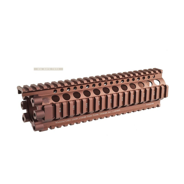 Madbull 9 Inch Daniel Defense Lite Rail Picatinny Handguard (Sand) - Bang Bang Airsoft