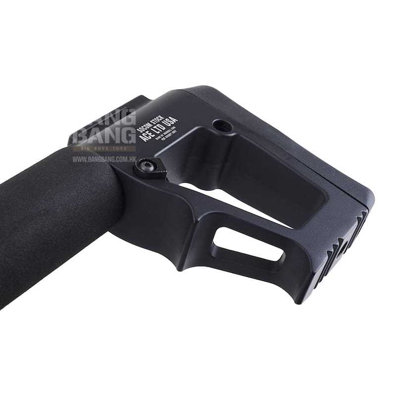 Madbull ACE SOCOM stock for M4 AEG (Black) - Bang Bang Airsoft