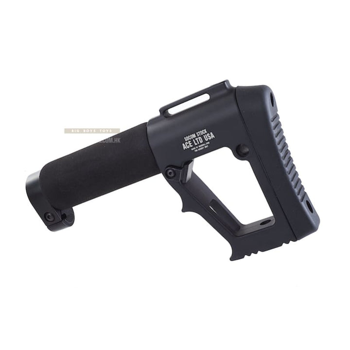 Madbull ACE SOCOM stock for M4 AEG (Black) - Bang Bang Airsoft