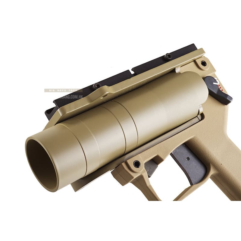 Madbull AGX Pistol BB / Paintball Launcher - Light Version (Tan) - Bang Bang Airsoft
