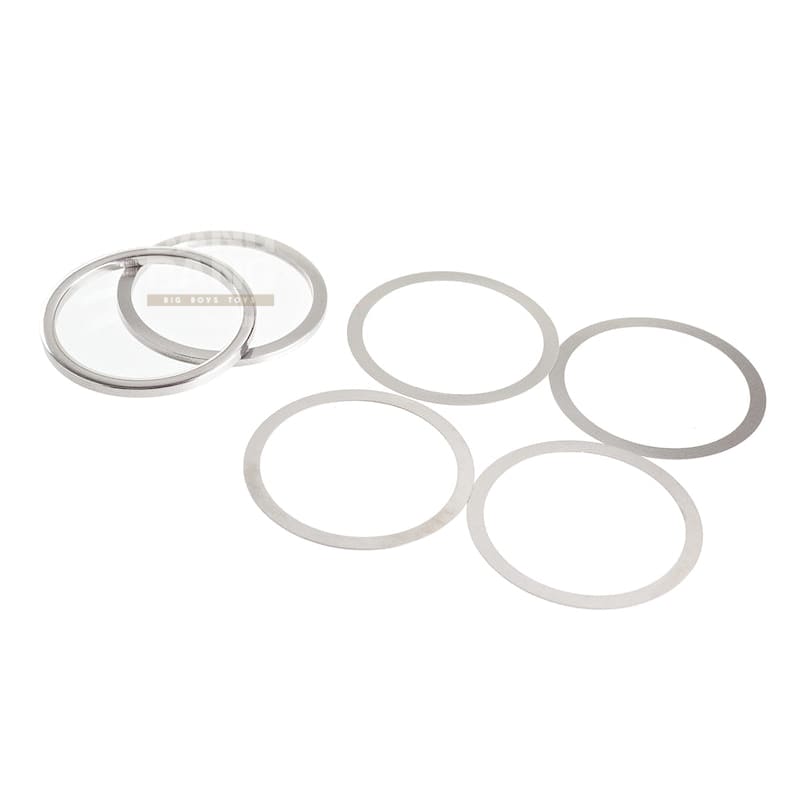 Madbull Barrel Nut Washer, Includes 2mm/1mm/0.15mm/0.1mm Washers - Bang Bang Airsoft