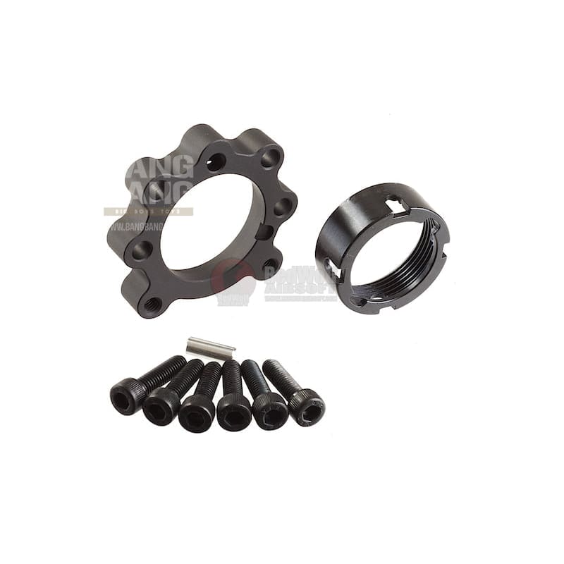 Madbull Daniel Defense 4 inch Rail Kit ( RIS Unit / Outer & Inner Barrel) (black) - Bang Bang Airsoft