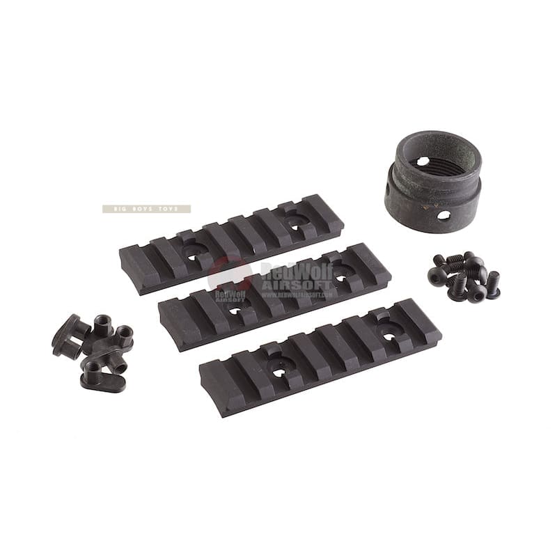 Madbull Daniel Defense Licensed Modular Float Rail 7inch - T - Bang Bang Airsoft