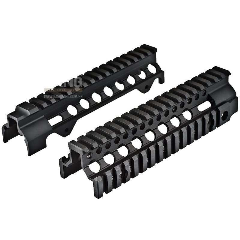 Madbull Daniel Defense Omega X Rail (7 Inch / Black) - Bang Bang Airsoft