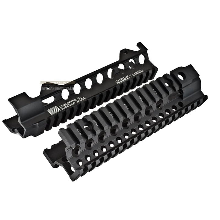 Madbull Daniel Defense Omega X Rail (7 Inch / Black) - Bang Bang Airsoft
