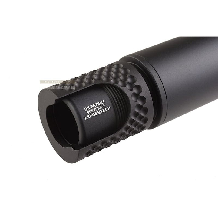 Madbull Gemtech Halo Silencer (Black) - Bang Bang Airsoft