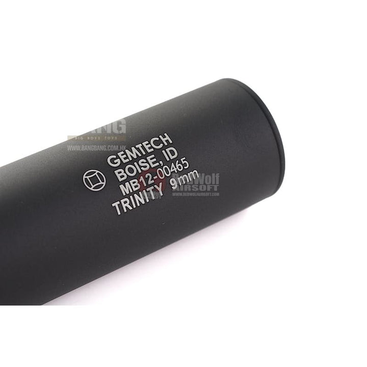 Madbull Gemtech Trinity Licensed 9mm Silencer (14mm CCW) (Not Available for US) - Bang Bang Airsoft