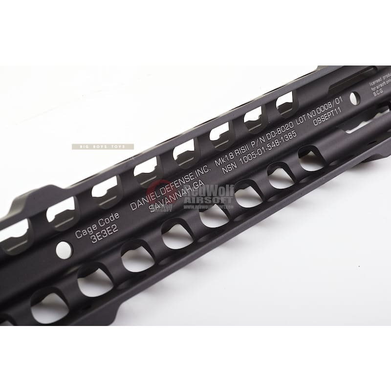 Madbull MK18 9.5 Inch Daniel Defense SOPMOD II - RIS II (Black - Bang Bang Airsoft