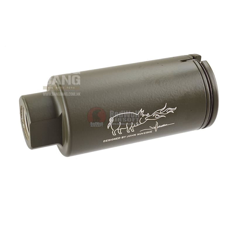 Madbull Noveske KX3 Adjustable Amplifier Flash Hider CCW (OD - Bang Bang Airsoft