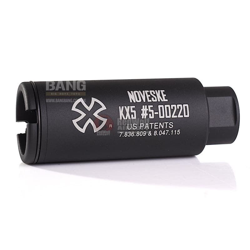 Madbull Noveske KX5 Dummy Compensator for Airsoft (14mm CCW) - Bang Bang Airsoft