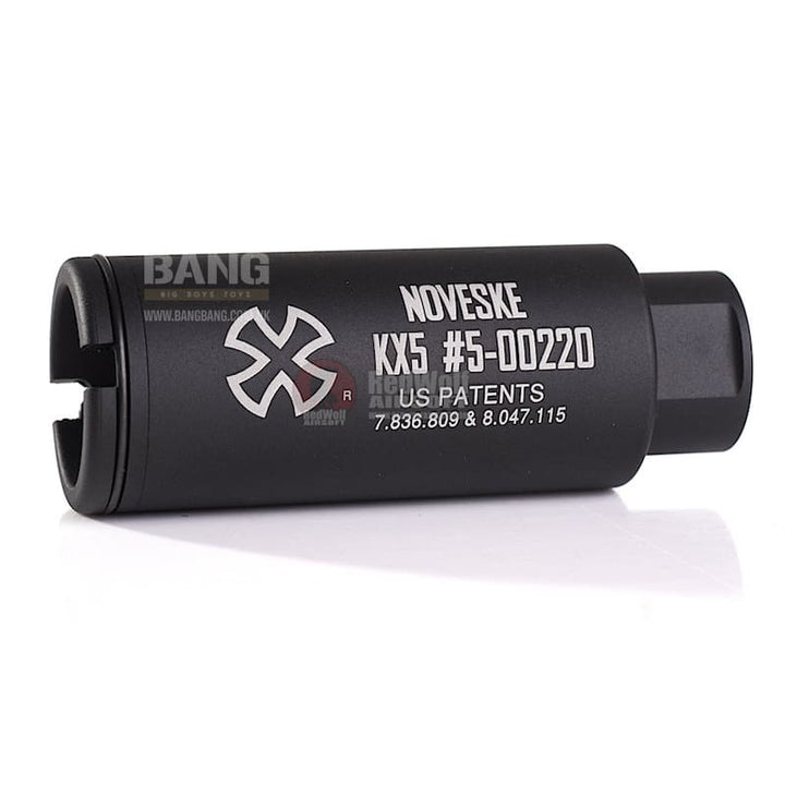 Madbull Noveske KX5 Dummy Compensator for Airsoft (14mm CCW) - Bang Bang Airsoft
