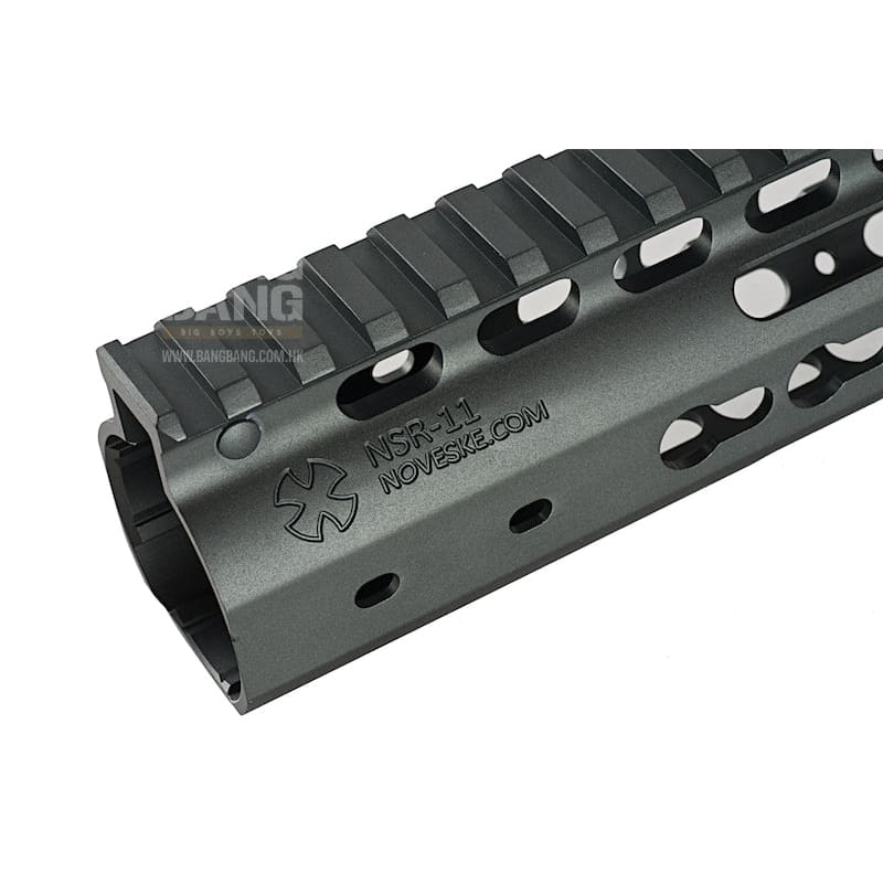 Madbull Noveske NSR Handguard - 11 inch - Grey - Bang Bang Airsoft