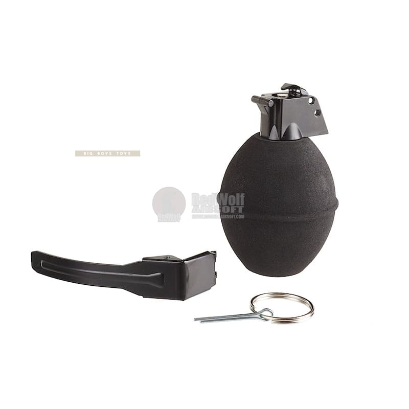 Madbull Powder Shot 02 Grenade (Black) - Bang Bang Airsoft
