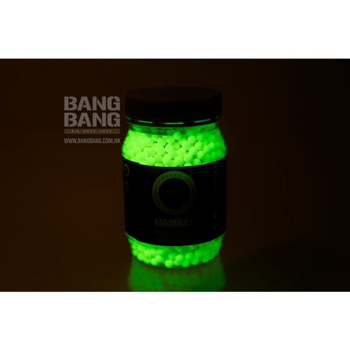 Madbull Precision 0.25g Dark Knight Tracer BB 2000rds (Bottl - Bang Bang Airsoft