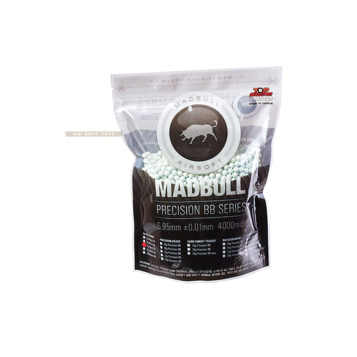 Madbull Precision 0.25g Match Grade BB 4000 rds (Bag) - Bang Bang Airsoft