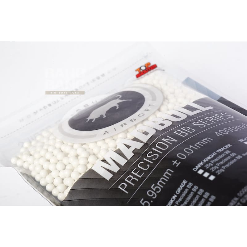 Madbull Precision 0.25g Precision Grade BB 4000 rds (Bag) - Bang Bang Airsoft