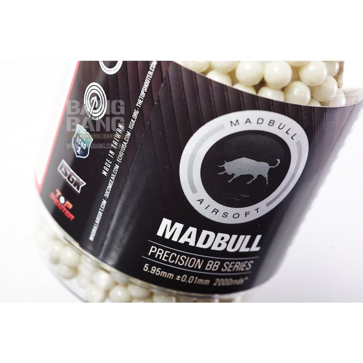 Madbull Precision 0.2g Dark Knight Tracer BB (Red) 2000rds ( - Bang Bang Airsoft