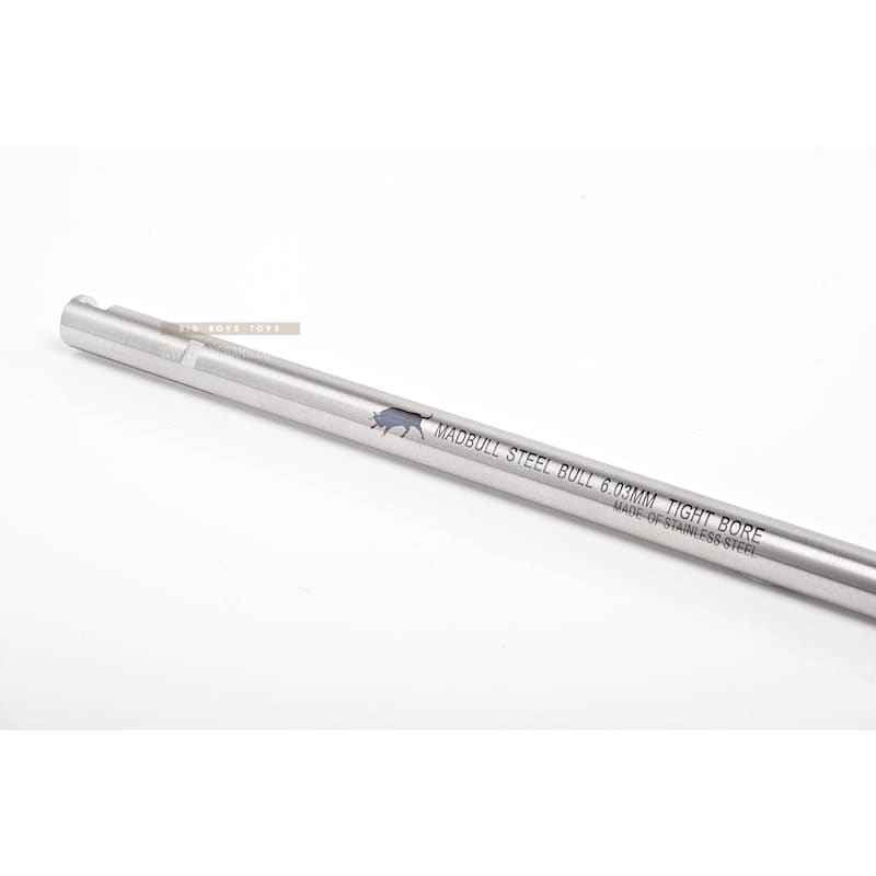Madbull STEEL BULL 6.03mm Tight Bore Barrel (Stainless Steel - Bang Bang Airsoft