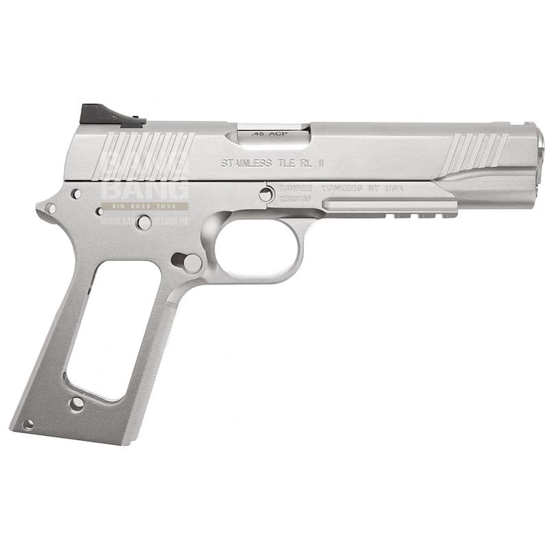 Mafioso Airsoft Kimber Stainless TLE RL II Type Conversion Kit for Tokyo Marui MEU 1911 GBB Pistol - SV - Bang Bang Airsoft
