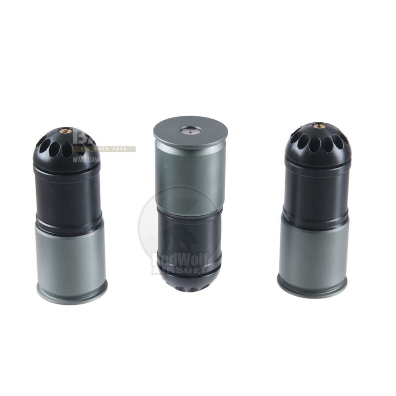 MAG 120rds 40mm Airsoft Cartridge Box Set (3 pack) (Black) - Bang Bang Airsoft
