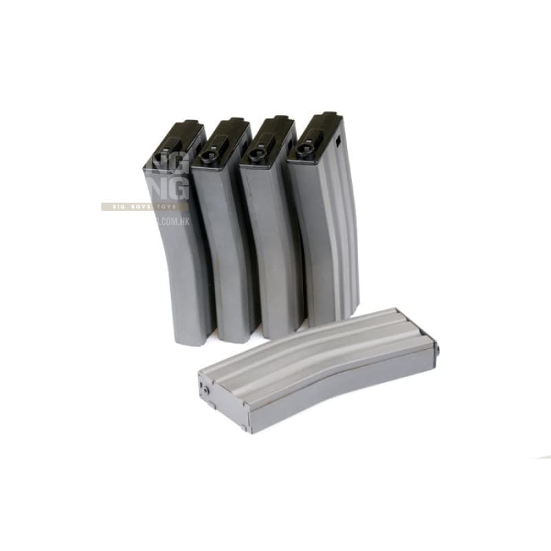 MAG 190rds Metal Magazine for M4 / M16 (Box Set of 5) - Bang Bang Airsoft