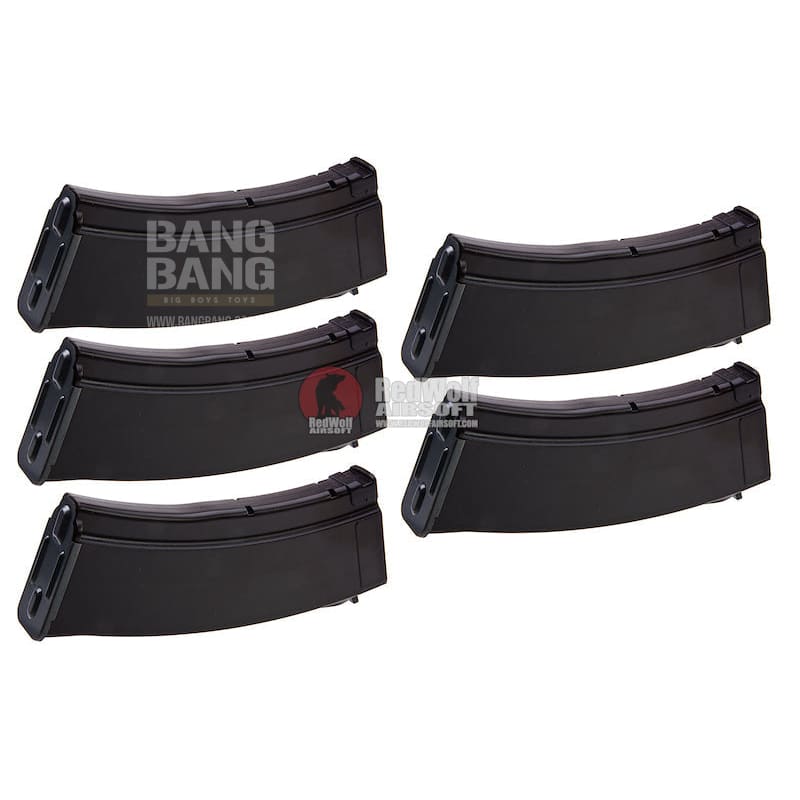 MAG AK74 100rds Mag 5 Box Set for Tokyo Marui AK (Plum) - Bang Bang Airsoft
