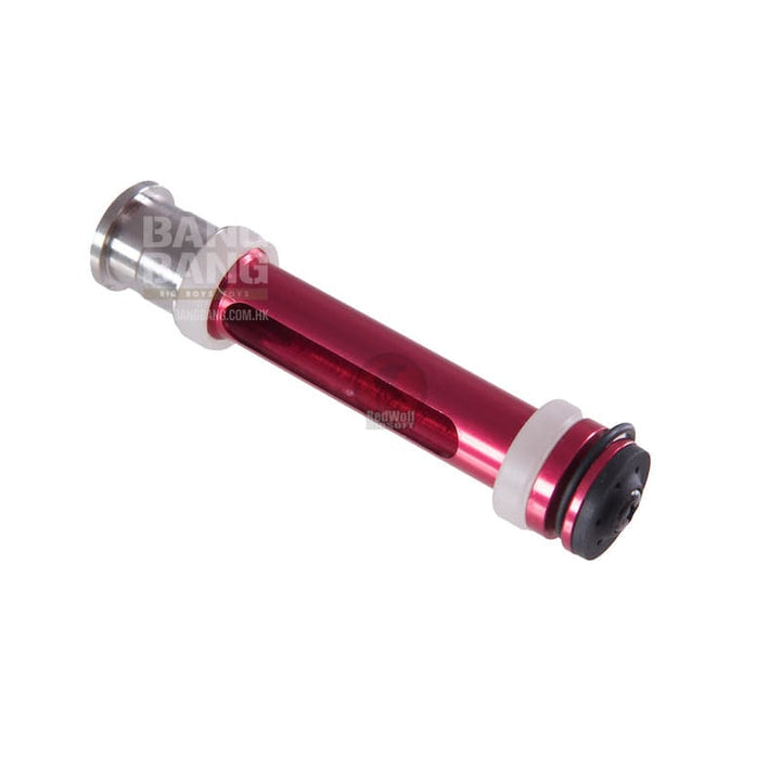 MAG CNC Aluminum Piston for VSR Series - Red (Straight Sear - Bang Bang Airsoft