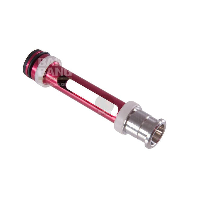 MAG CNC Aluminum Piston for VSR Series - Red (Straight Sear - Bang Bang Airsoft