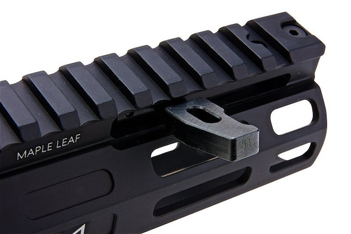 Maple Leaf 'Front Charging' M - Lok Handguard for WE / VFC / GHK M4 GBBR (CNC, 4 inch, Black) - Bang Bang Airsoft