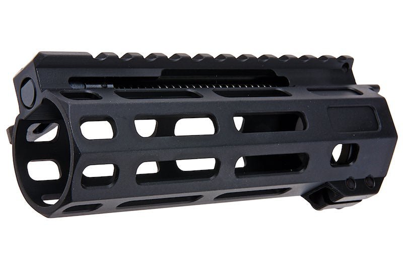 Maple Leaf 'Front Charging' M - Lok Handguard for WE / VFC / GHK M4 GBBR (CNC, 5.5 inch, Black) - Bang Bang Airsoft