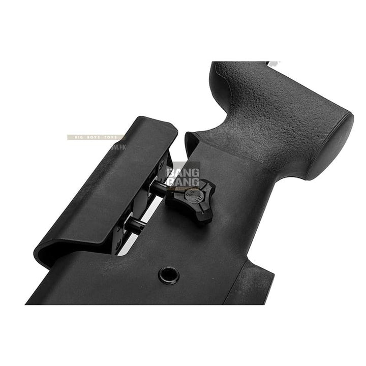 Maple Leaf MLC S1 Rifle Stock for VSR - 10 Series - Black - Bang Bang Airsoft