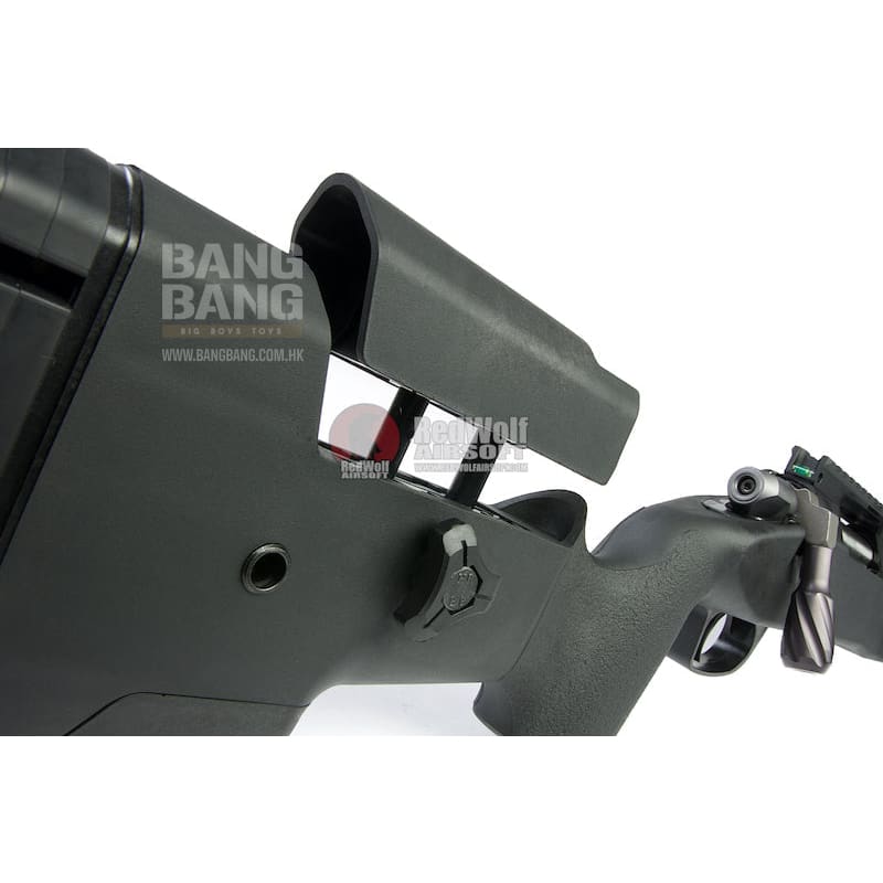Maple Leaf MLC338 Sniper Rifle (M150 Spring) - Black - Bang Bang Airsoft