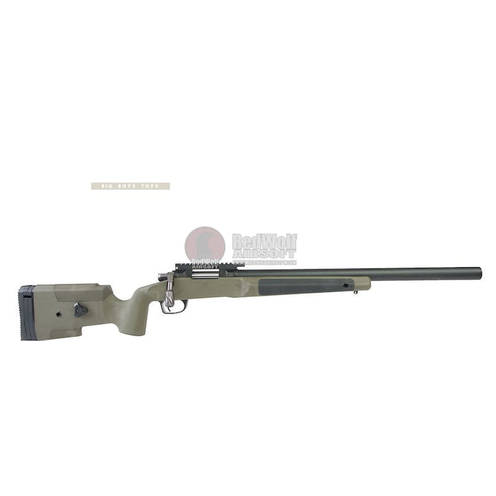 Maple Leaf MLC338 Sniper Rifle (M150 Spring) - OD - Bang Bang Airsoft