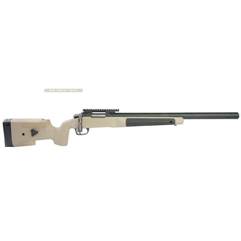 Maple Leaf MLC338 Sniper Rifle (M150 Spring) - Tan - Bang Bang Airsoft