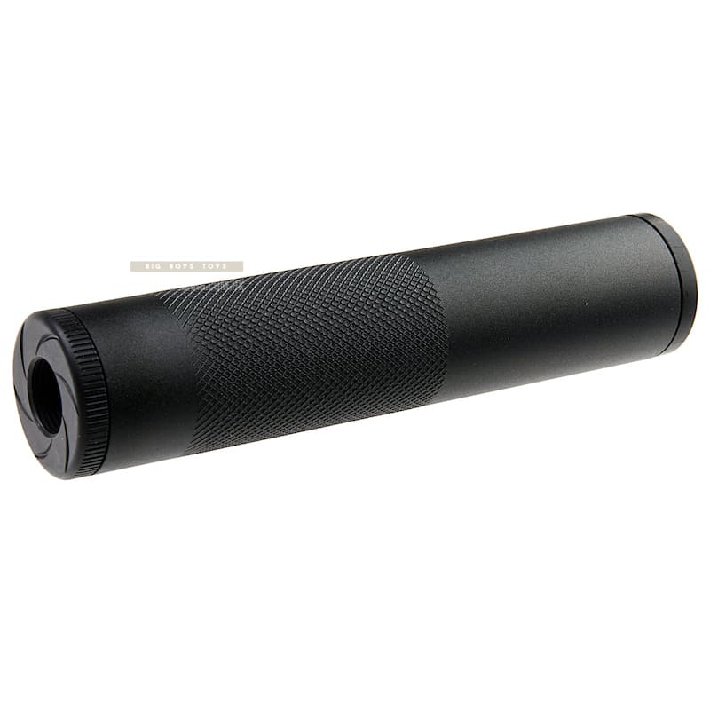 Maple Leaf Whisper Dummy Silencer - Black, 135mm (for 14mm CCW/ CW & 16mm CW) - Bang Bang Airsoft
