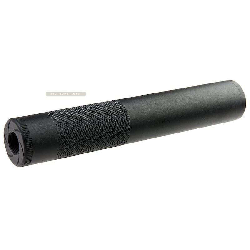 Maple Leaf Whisper Dummy Silencer - Black, 175mm (for 14mm CCW/ CW & 16mm CW) - Bang Bang Airsoft
